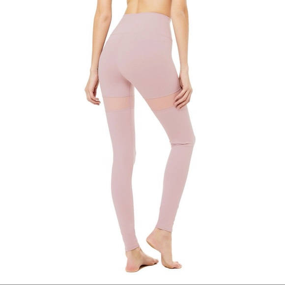 alo yoga Thigh High Legging in Dusted Plum - Picture 2 of 9